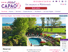 Tablet Screenshot of capao.com